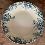 Round dishes in fine earthenware saint amand