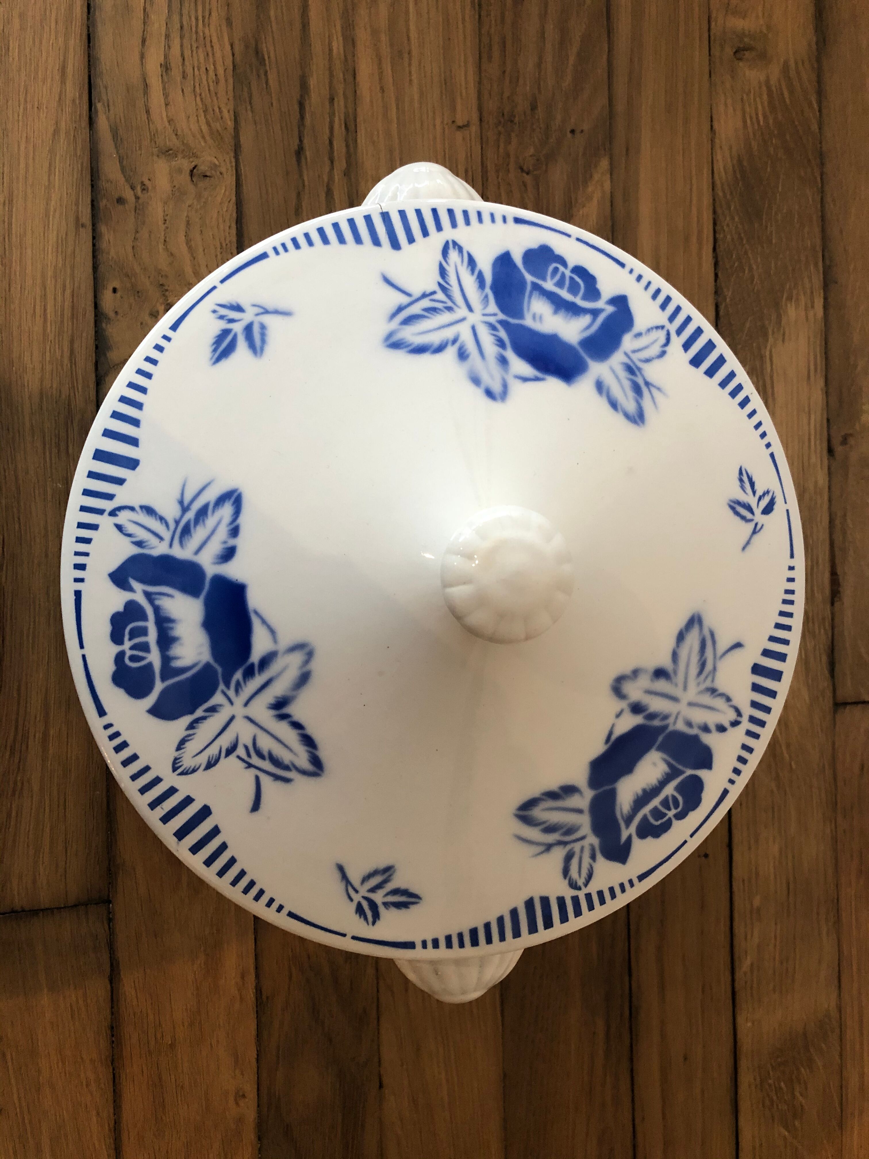 Vintage soup, Digoin Sarreguemines, Model Algar