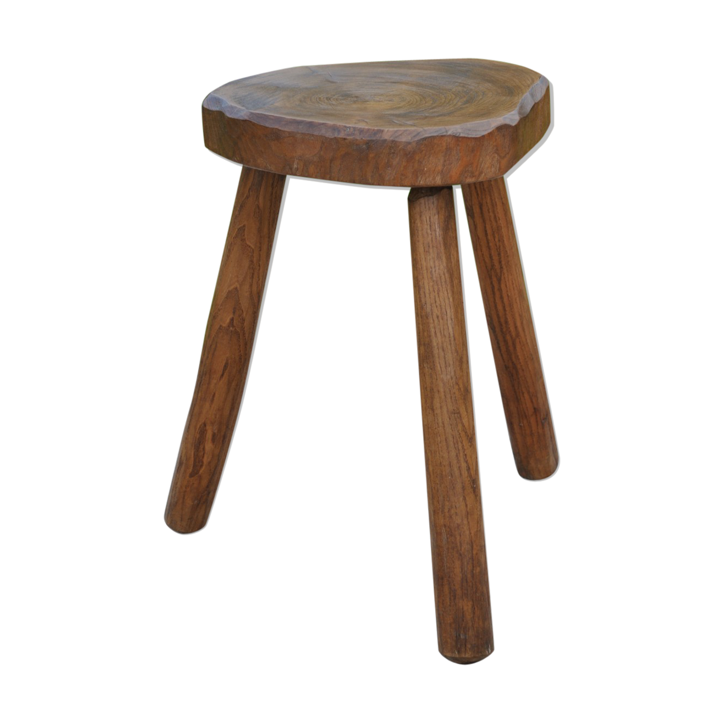 Tabouret tripode forme libre années 50 60