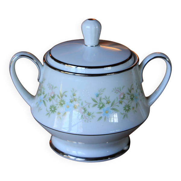 Sucrier Noritake en porcelaine fine du Japon