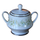 Noritake sugar bowl in fine porcelain from Japan