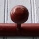 Wooden coat rack