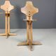Pair of plywood ergonomical chairs by Rybo, 1970s