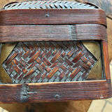 Basketry lid box