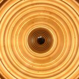 Mid-Century Italian Floor Reflector Lamp in Aluminium