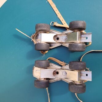 Old pair of Midonn roller skates