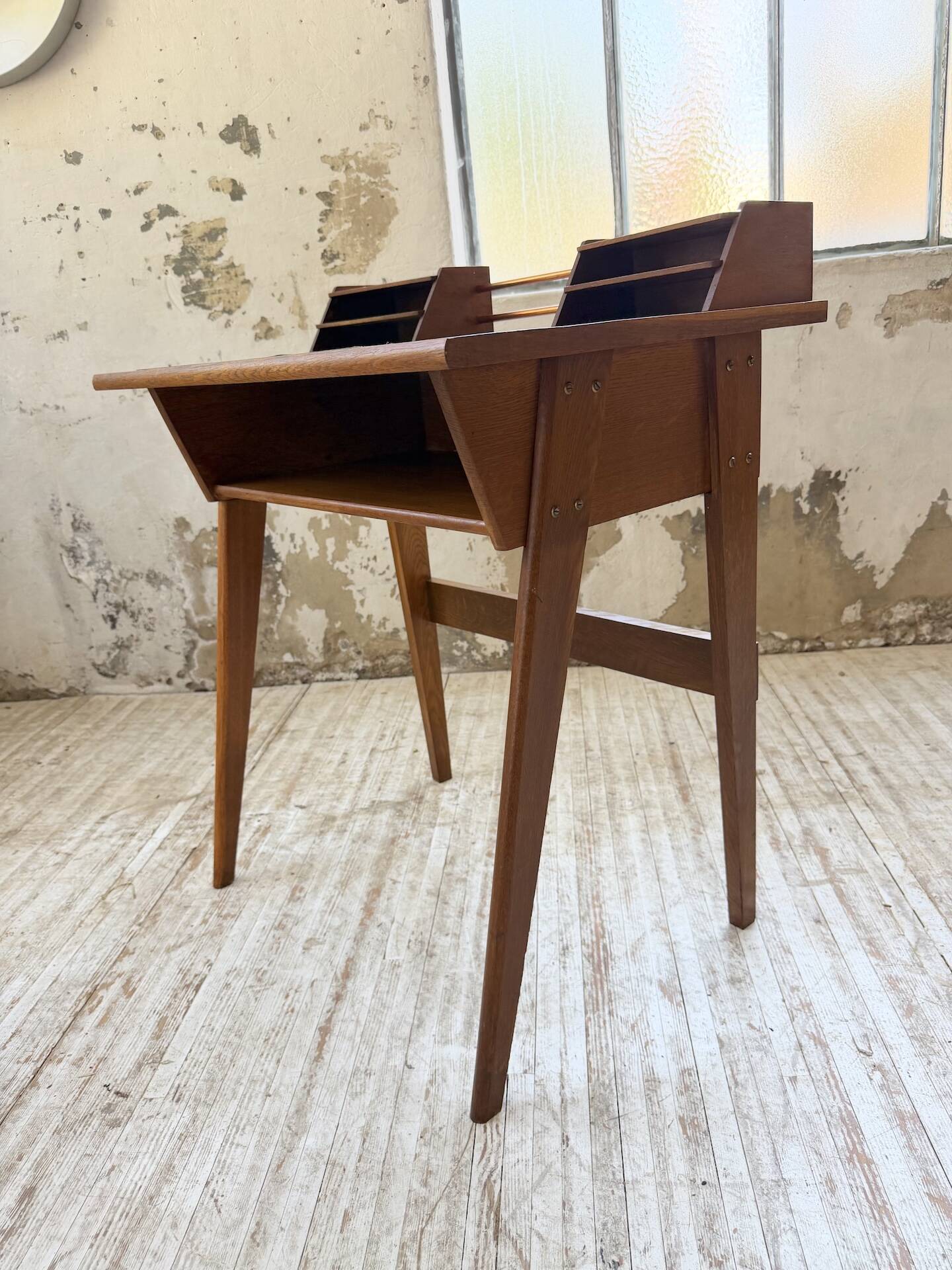 1960s compass desk reconstruction
