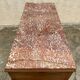 Louis XVI style chest of drawers with marble top