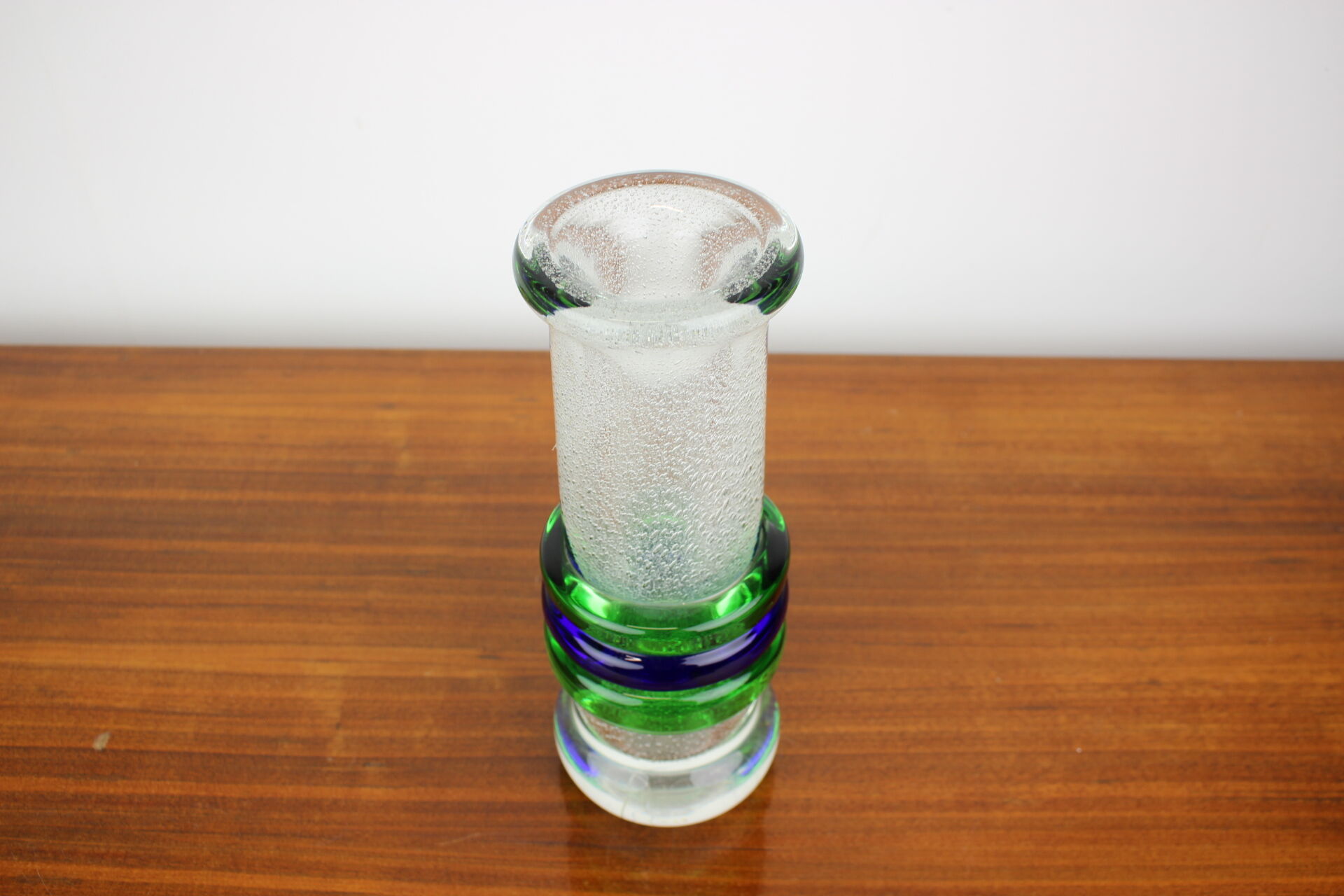 Art Glass Vase by Pavel Jezek for Skrdlovice Glassworks,1975s