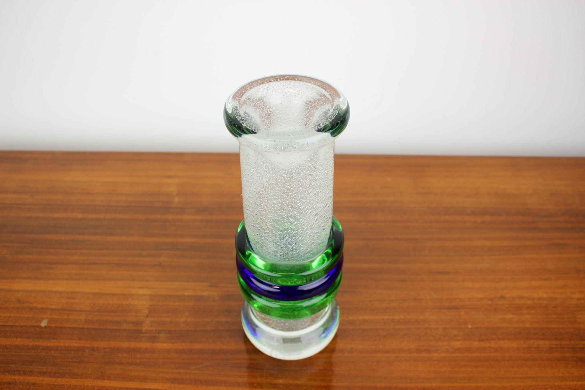 Art Glass Vase by Pavel Jezek for Skrdlovice Glassworks,1975s
