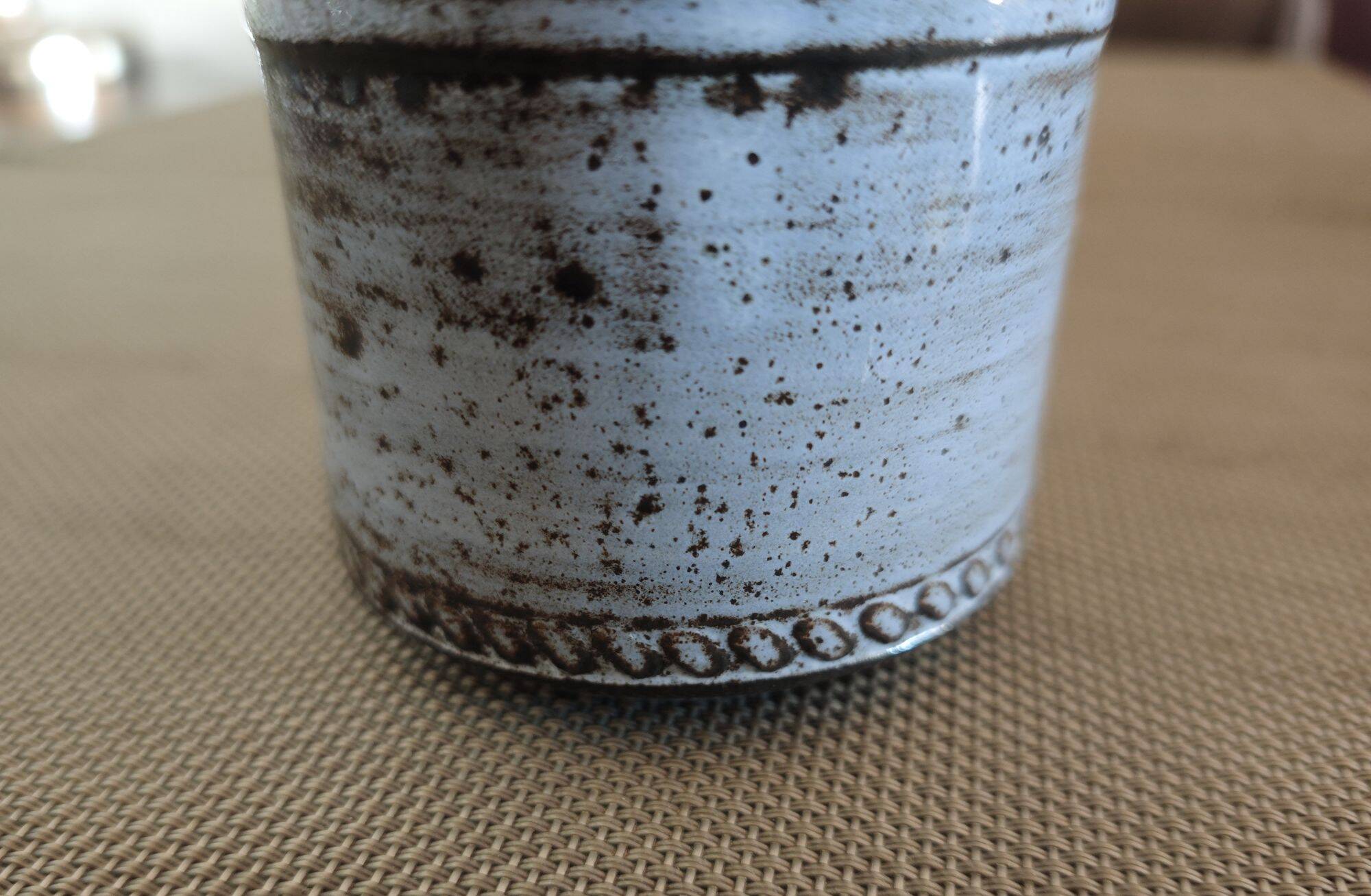 Enameled cup - Roger Collet - Vallauris - 1960s