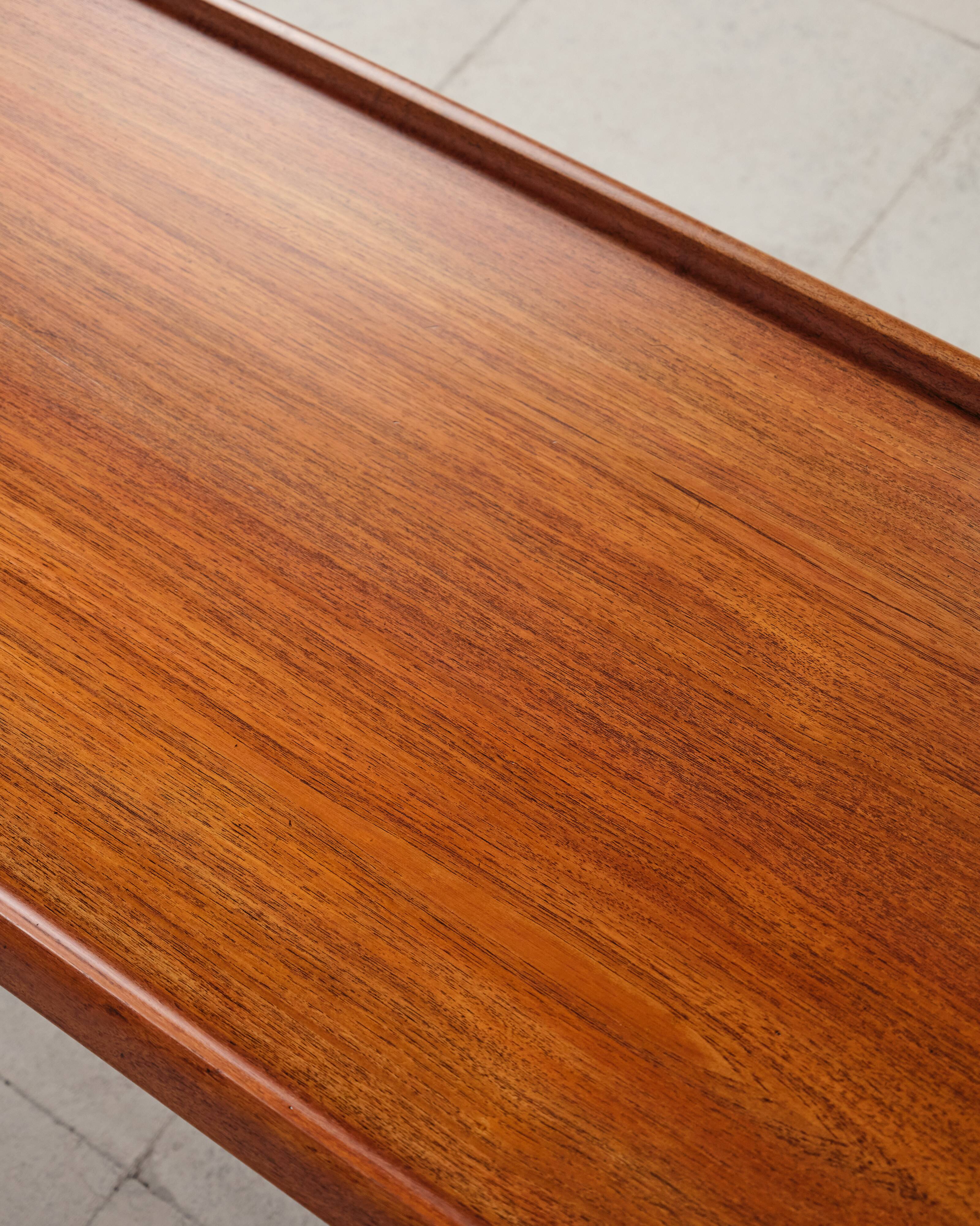 Large coffee table by Grete Jalk, Mid-Century Danish design.