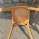 4 bistro chairs  blond wood