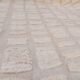 Handwoven natural wool rug, traditional style, size 100 x 200 cm