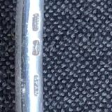 A fine silver-plated Art Nouveau sauce spoon/punch ladle, made by S.F.A.M.,