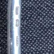 A fine silver-plated Art Nouveau sauce spoon/punch ladle, made by S.F.A.M.,