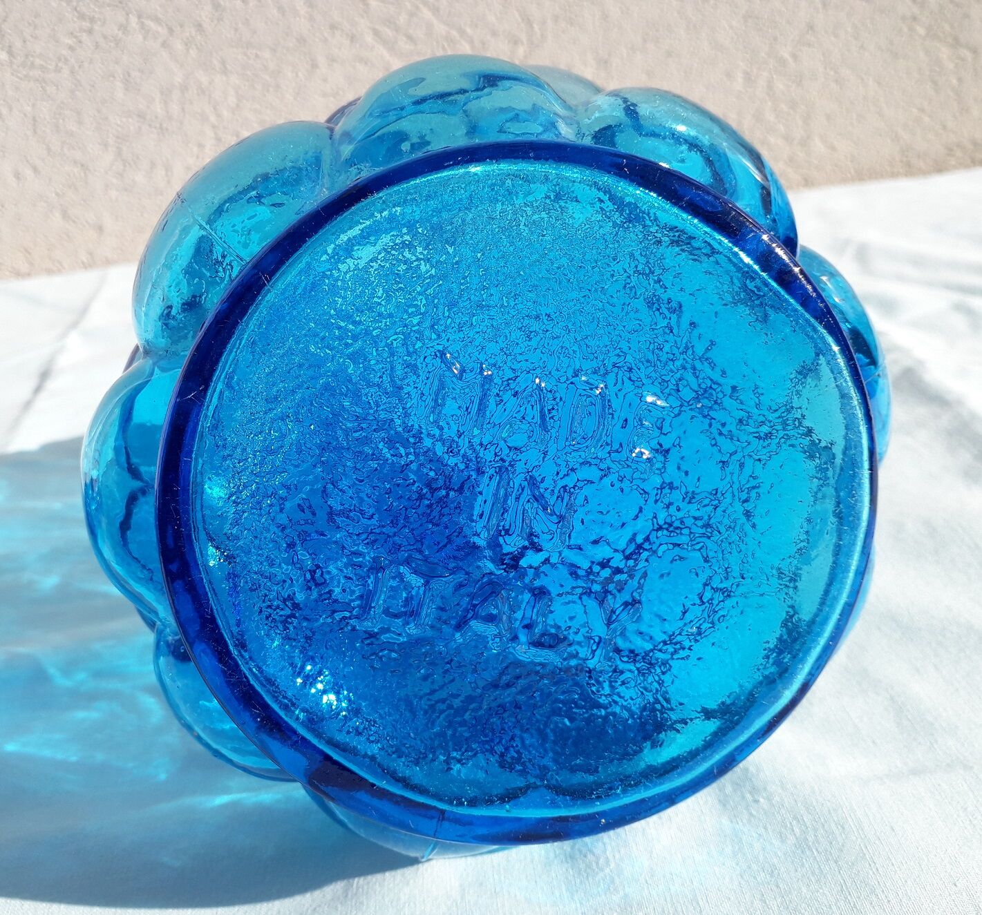Carafe bleue