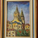 Roland Chanconnier known as Chanco (1924-2017), friend of Picasso - Oil on canvas