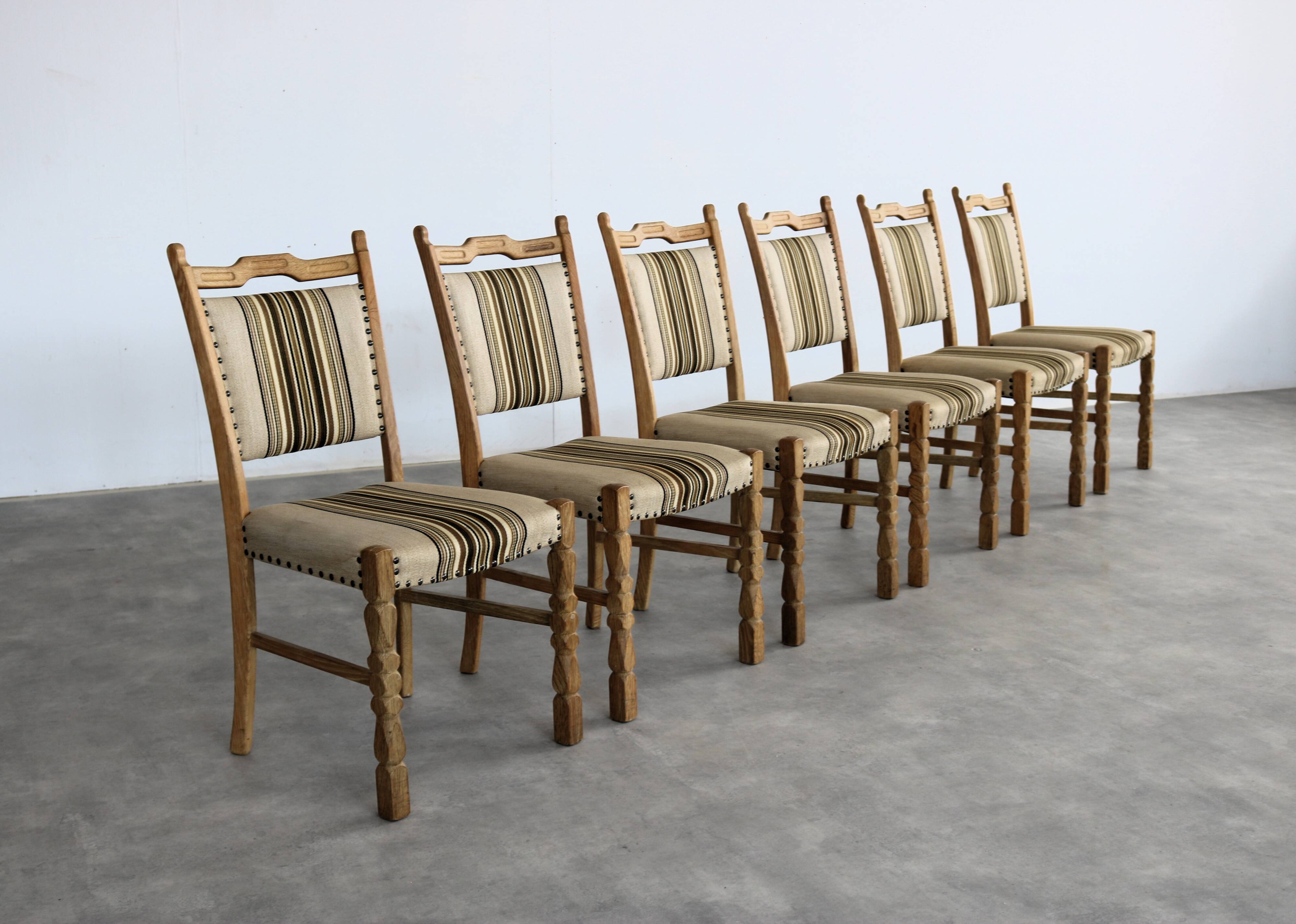 brutalist dining chairs | vintage chairs | 1960s | (6)