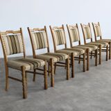 brutalist dining chairs | vintage chairs | 1960s | (6)