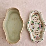 CHINESE PORCELAIN CRICKET BOX. LATE NINETEENTH