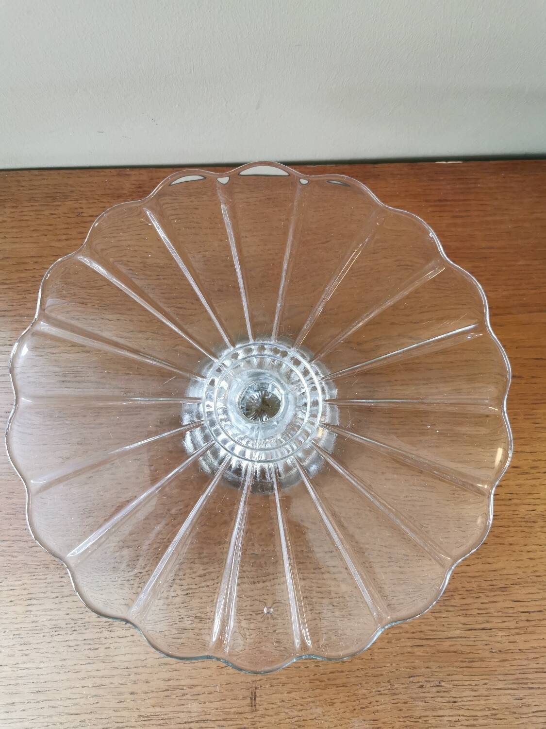 Duo old compotier and pie dish