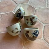 Lot of artisanal Chinese coffee/tea cups