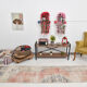 2x9 Narrow Turkish Runner Rug, 72x272Cm