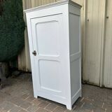 Armoire parisienne vintage blanche