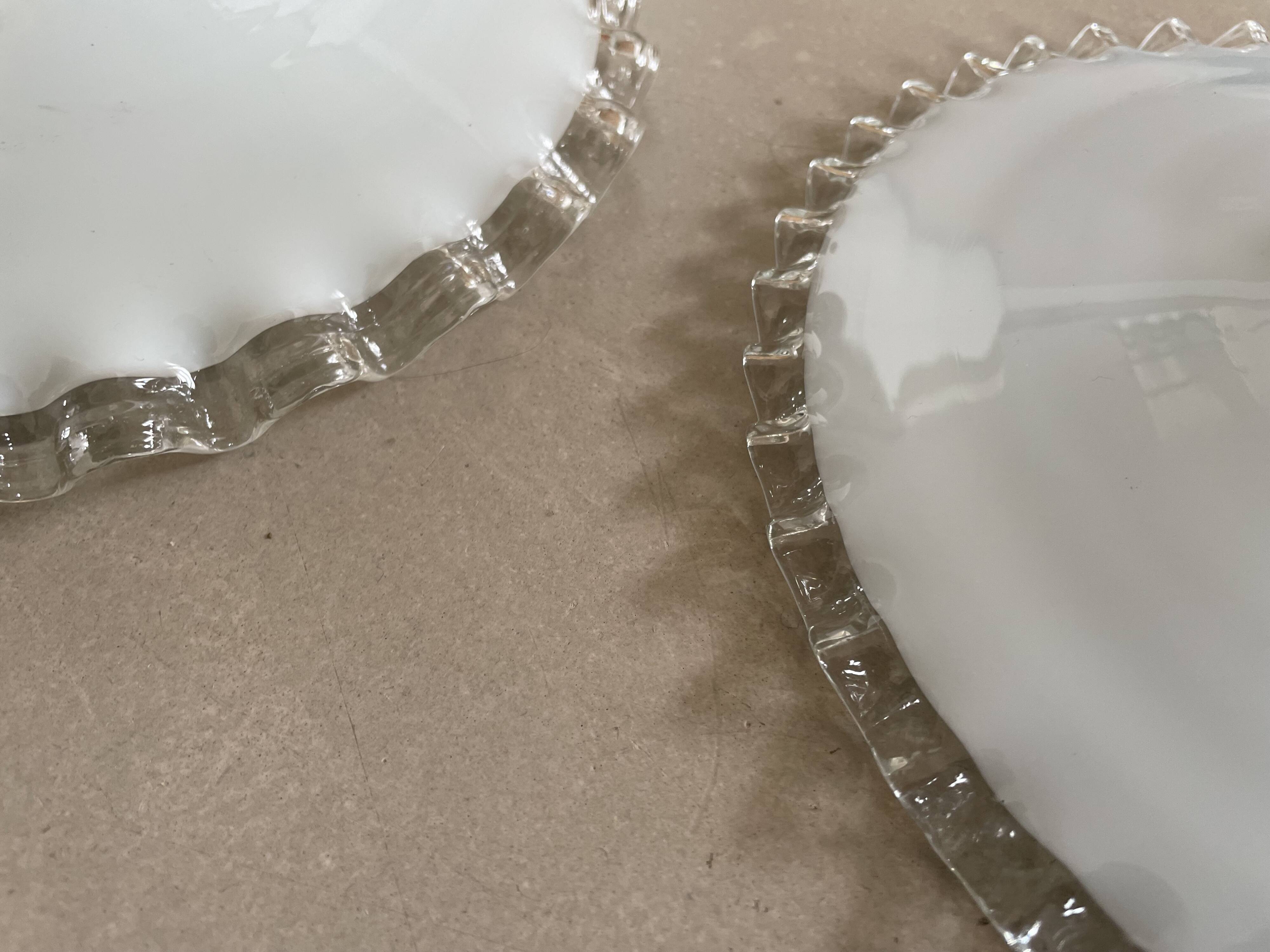 Lot of 2 old opalines