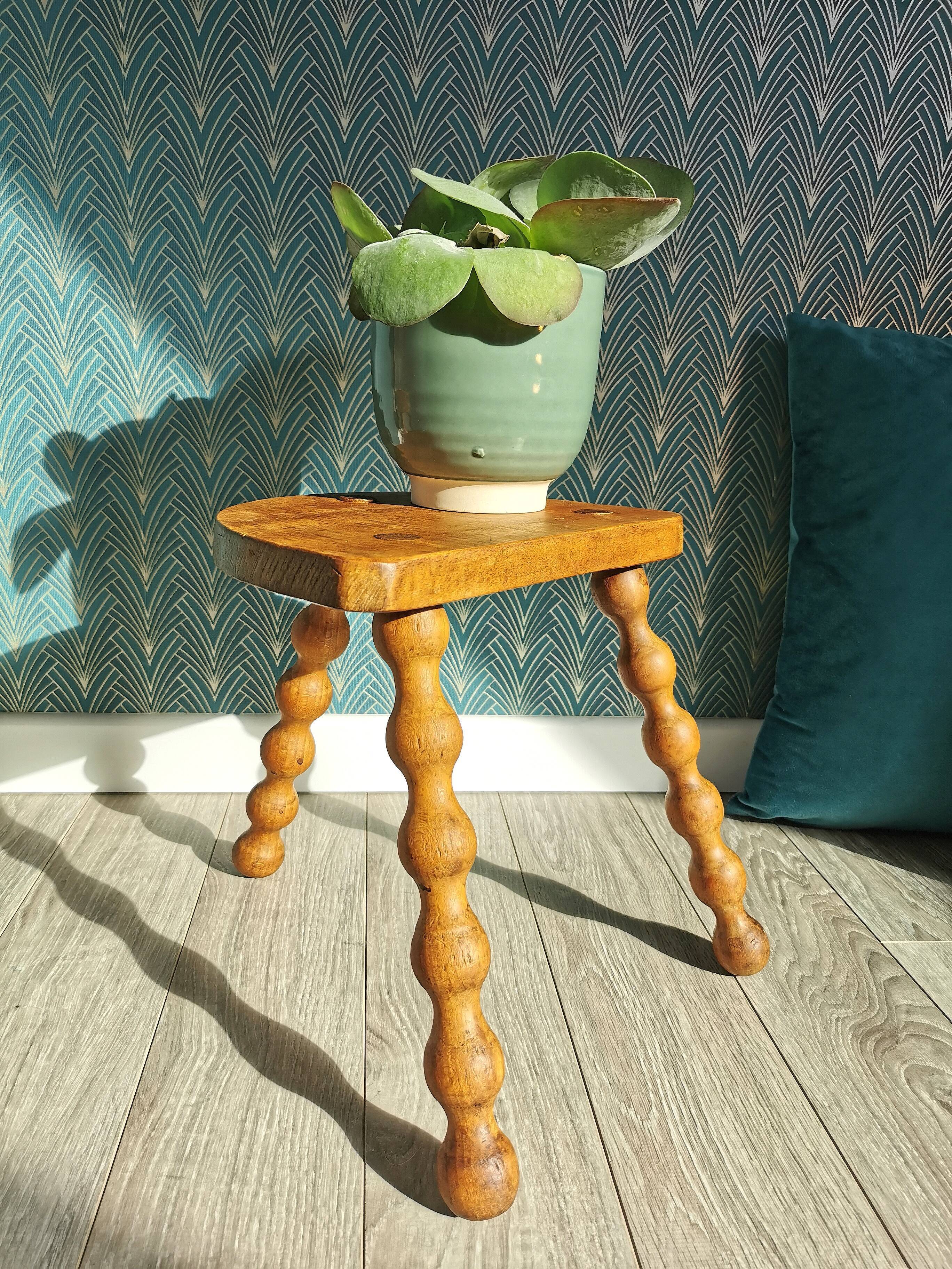 Vintage tripod stool