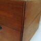Vintage wooden filing box