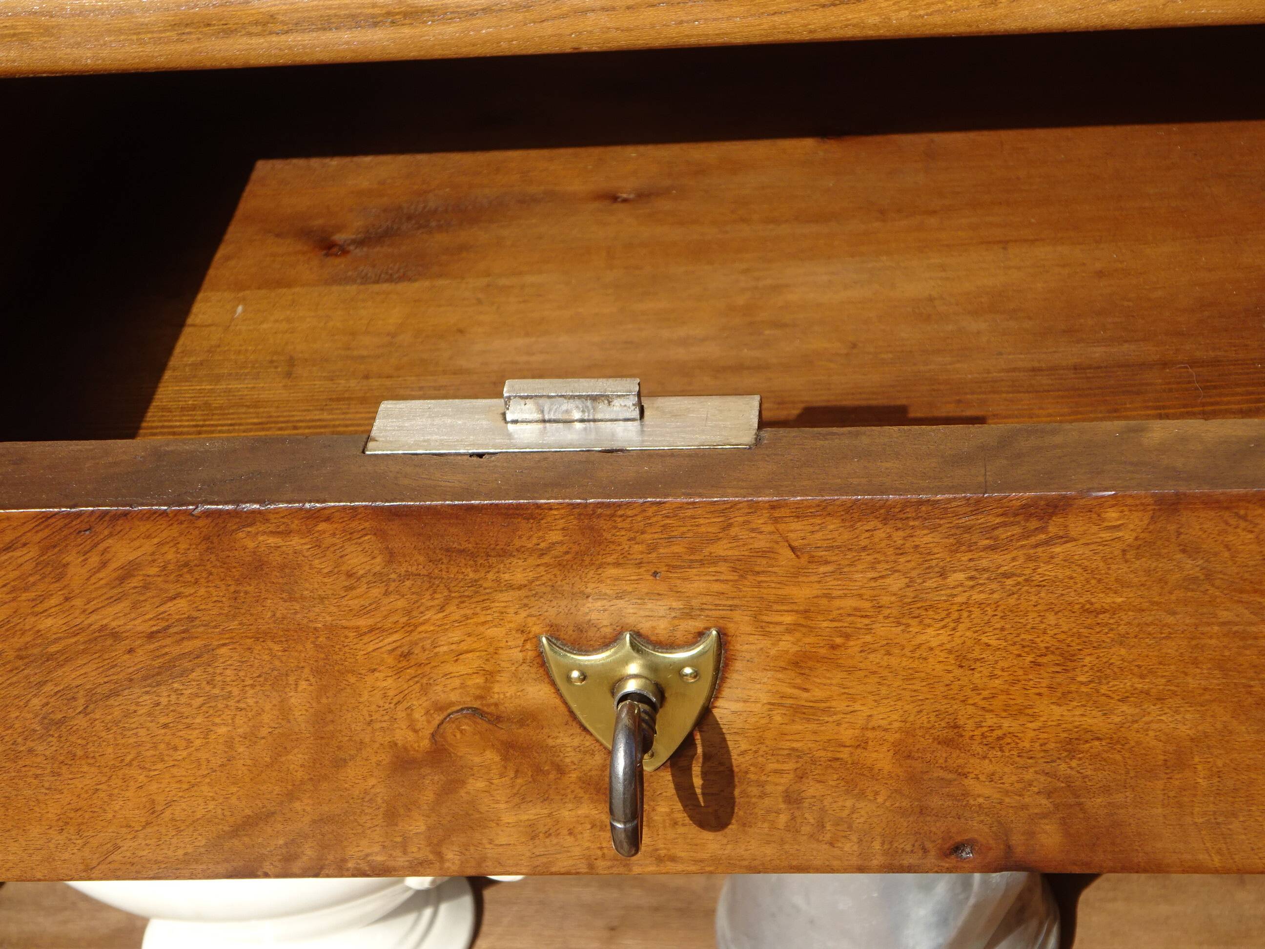 Antique Louis Philippe sideboard in solid elm