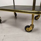 Vintage brass bar service