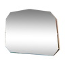 Rectangular beveled mirror - "biscuit"