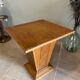 Occasional table, Art Deco pedestal table