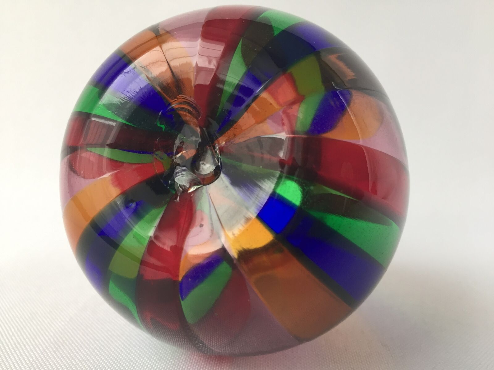 Murano Venitian multicouch coloured glass 1960