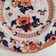 Flower plate Cauldon England 19th