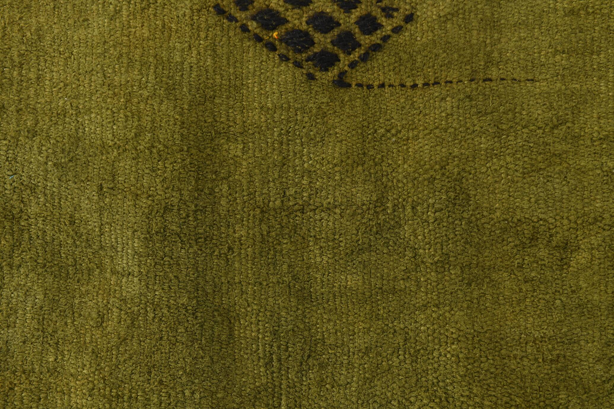 5x7 Army Green Contemporary Vintage Rug, 143x220Cm