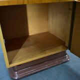 1942s set of bedside tables by Jindrich Halabala, Czechoslovakia