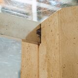 Italian limestone coffee table (MK9883)