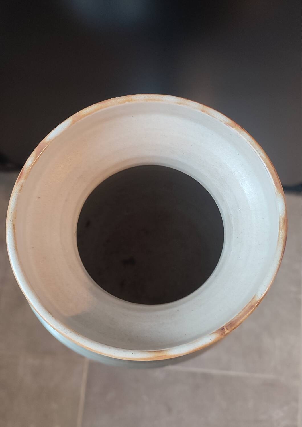 Large Vallauris vase signed by Jacques Fonck and Jean Matéo, 1950s.