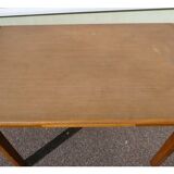 Vintage wooden bistro table 1950/1960