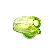 Vase Cactus Sculptural - Murano - Verre Bullicante - Vert vibrant