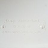 White tam-tam stool, Stamp edition