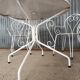 Wrought iron garden furniture