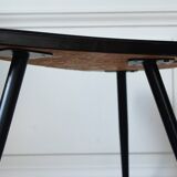 Table d'appoint tripode formica noir