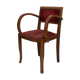 Fauteuil bridge rouge