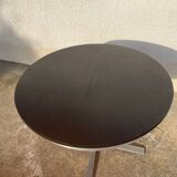 Round dining table with extension cord