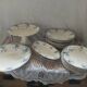 Longwy iron earth dinnerware set